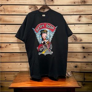 RARE Vintage 1993 Betty Boop T-Shirt - Black - Men’s Size XL